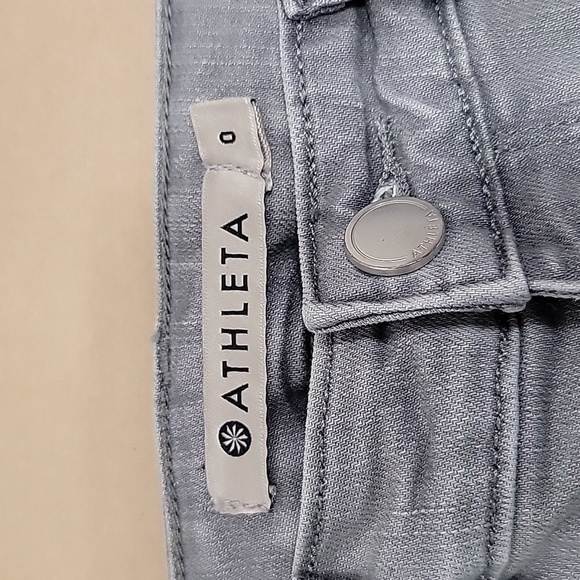 Athleta, Size 0 Sculptek Gray Jeans, EUC - Picture 2 of 13